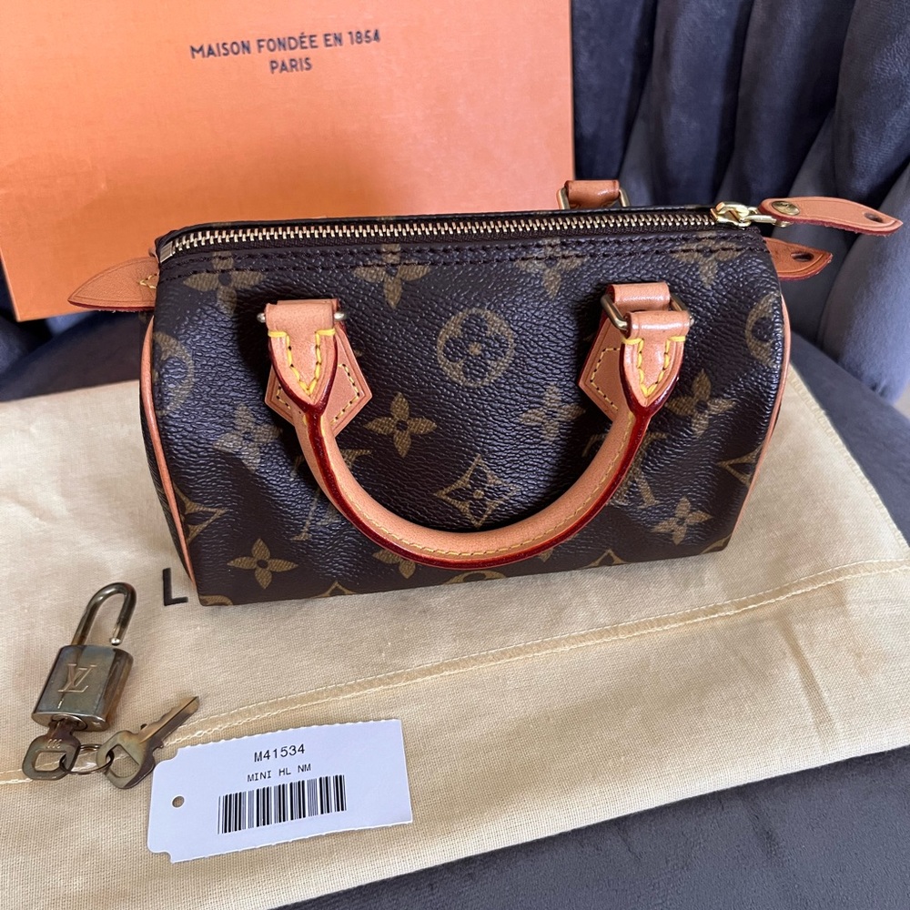 SOLD Authentic Louis Vuitton Mini HL Speedy